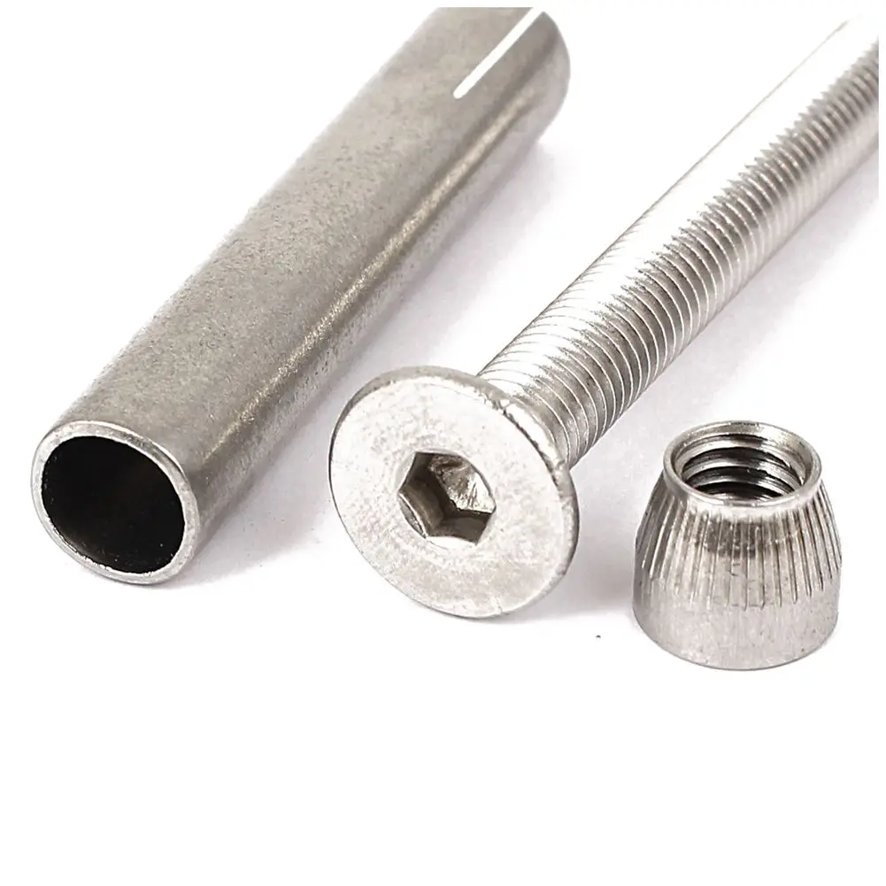 Hot Sale M8 Thread 70mm Long Hex Socket Flat Head Expansion Anchor Bolt 4pcsin Bolts from Home