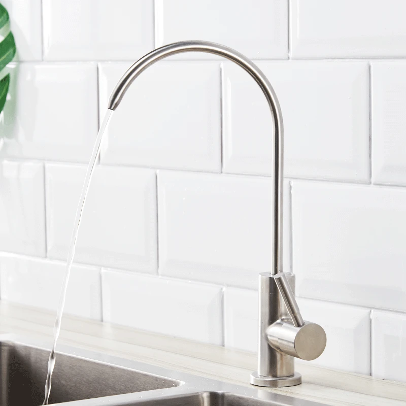 Copper Nickel Brushed Swivel Drinking Water Faucet 3 Way Water Filter Purifier Kitchen Faucets For Sinks Taps 247-33A Copper Nickel Brushed Swivel Drinking Water Faucet 3 Way Water Filter Purifier Kitchen Faucets For Sinks Taps 247-33A