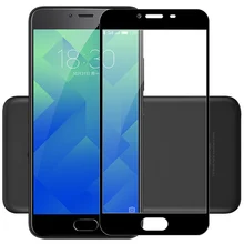 2 Pcs Lot Full Coverage Screen Protectors For Meizu M5c Scratch Proof Protective Film Tempered Glass