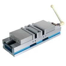 Двойное действие Accu замок фрезерный станок тиски 4 дюйма Ширина челюсти 100 мм чугун Сделано в Китае