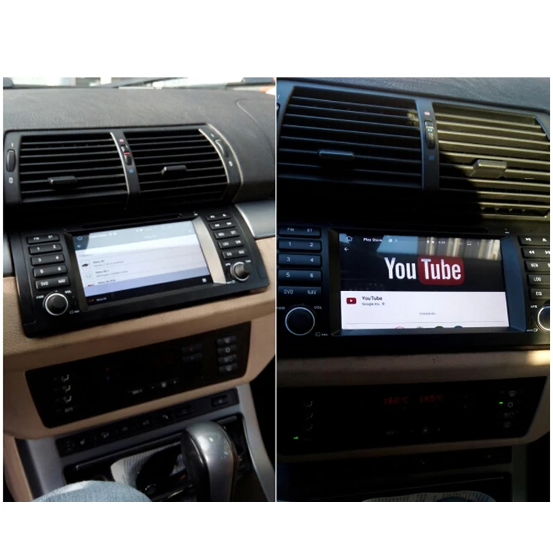 SilverStrong Android9.0 один Din IPS 7 дюймов Автомобильный DVD для BMW E53 E39 X5 с 4G RAM 32G ROM GPS радио