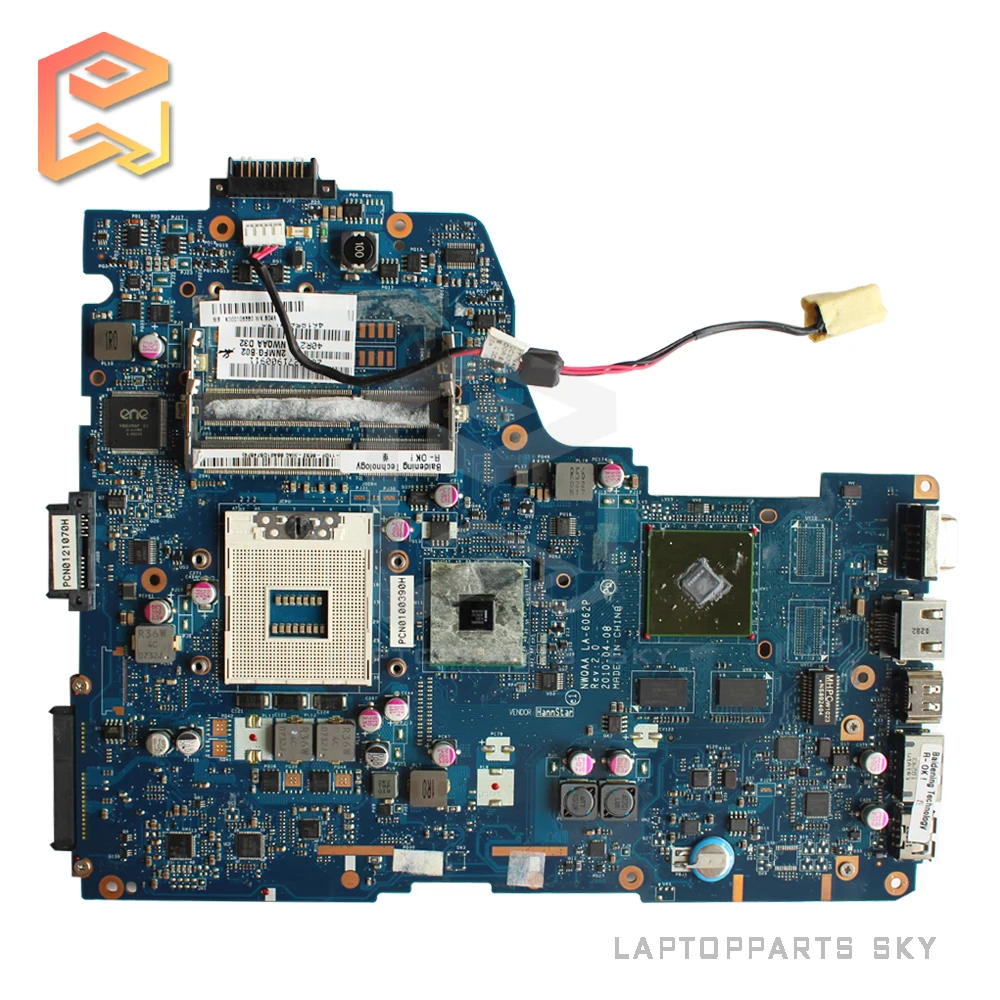 

Not 3D ! K000106380 for TOSHIBA A665 A660 series Laptop Motherboard NWQAA LA-6062P REV:2.0 HM55 DDR3 mainboard fully tested