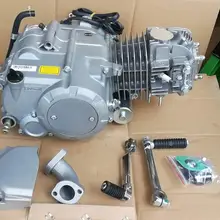 YX 140cc масло охлаждения руководство сцепления N1-2-3-4 шестерни ножной+ электрический запуск двигателя мотоцикла