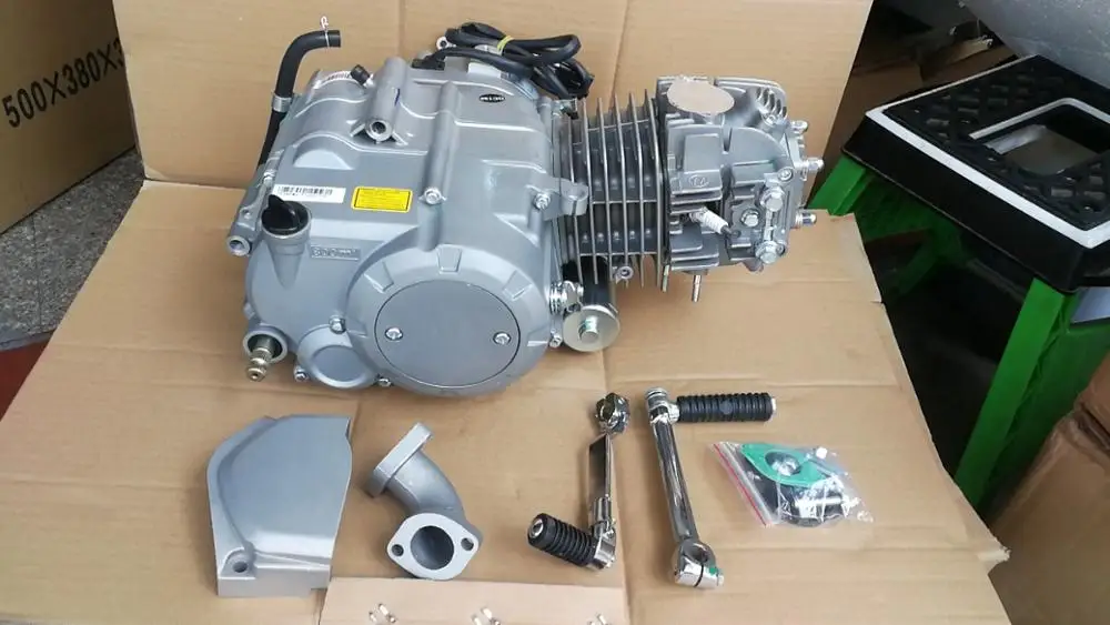 

YX 140cc Oil Cooling Manual Clutch N1-2-3-4 Gear Foot+Electric Start Motorcycle Engine