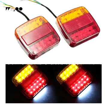 

Premium New Car 2 x 20LED Trailer Tail Light Left and Right Taillight Truck Car Van Lamp