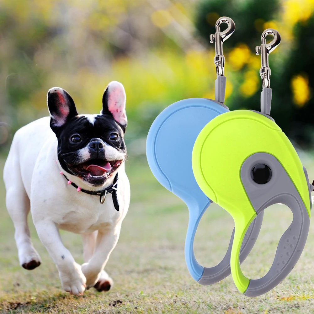 3/5 M Dog Collar Leash Automatic Retractable Leash Harness Puppy Patrol Rope Walking Cat