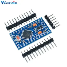 Module de carte Pro Mini Atmega328 3.3V 8Mhz, pour Arduino Mini 328, contrôleur avec broches, remplacement Atmega128, 2 pièces