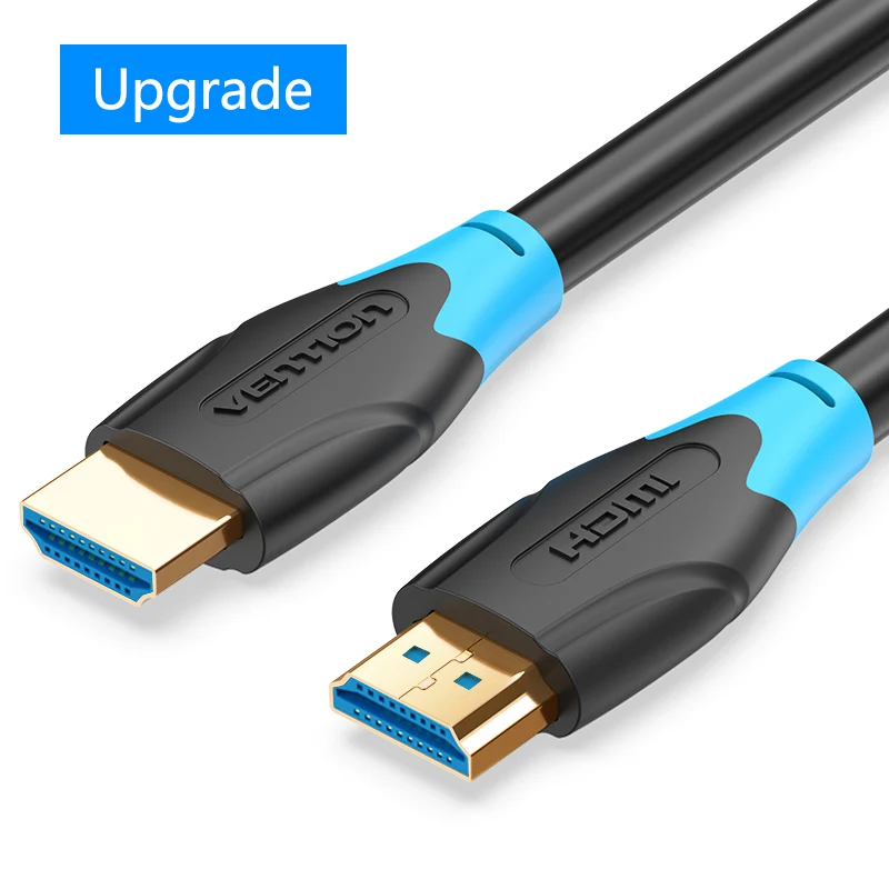 Vention Высокоскоростной HDMI 2,0 кабель 4k 3D 60Hz HDMI к HDMI кабель «Папа-папа» для HD tv lcd ноутбука PS3 проектор компьютерный кабель - Цвет: Upgrade