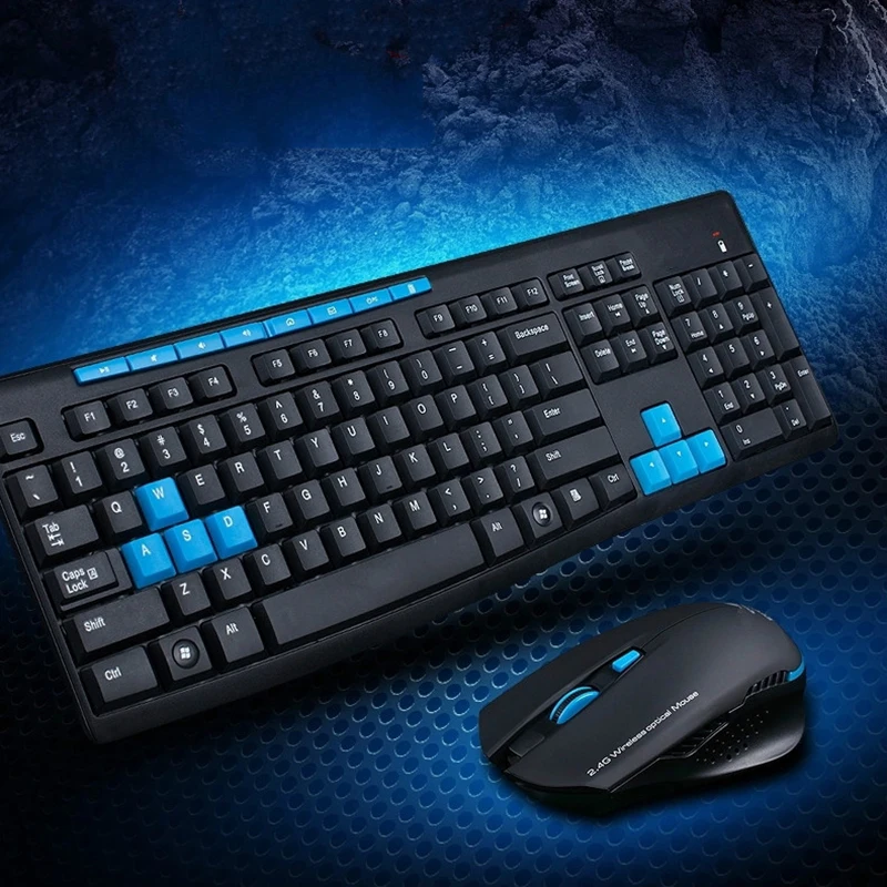 

JiaLonG High Quality Professional Wireless Keyboard LED Backlit Mechanical Wireless Keyboard Teclado Mecanico KEYPAD FOR Gamer