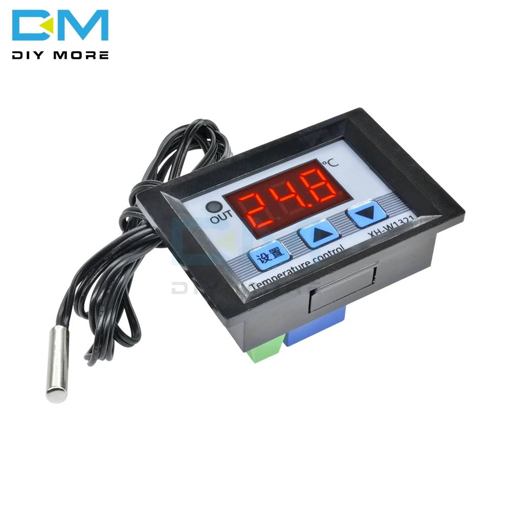 DC 12V 10A XH W1321 светодиодный цифровой регулятор температуры термостата