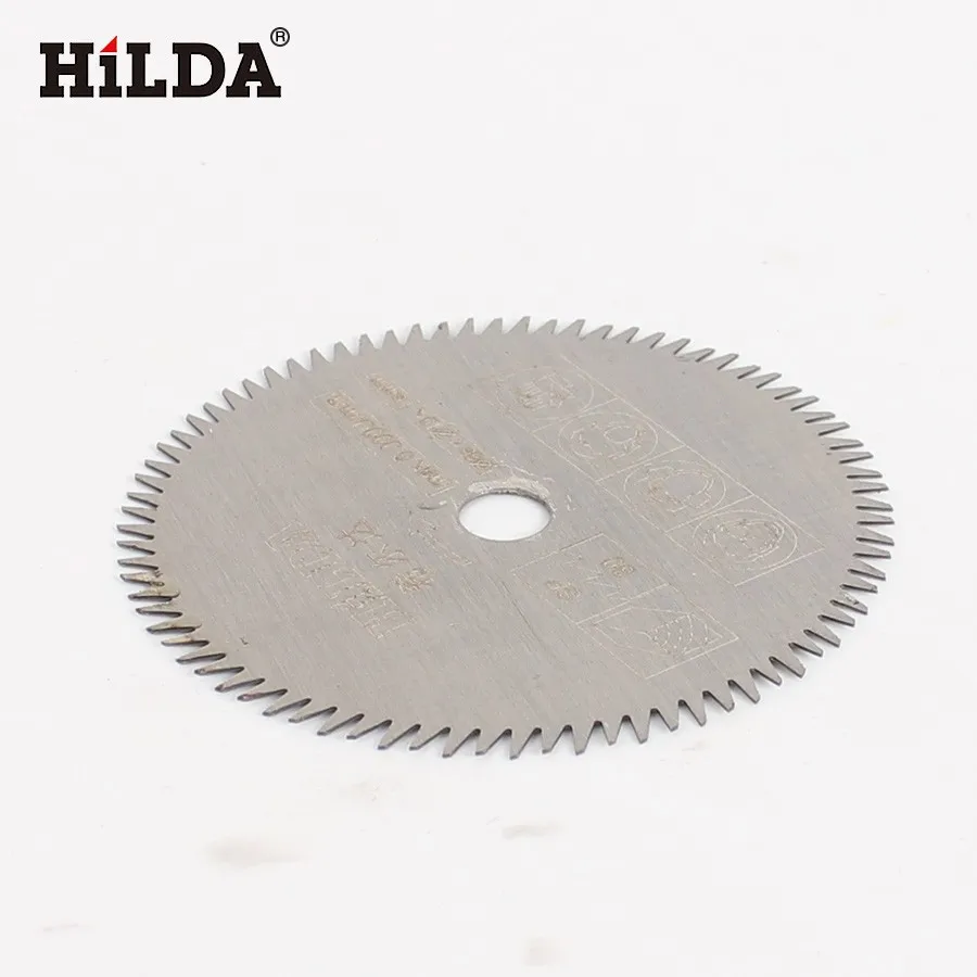 HILDA мини-дисковая пила 80 T для резки древесины аксессуары для электроинструмента дисковая пила мини-пила