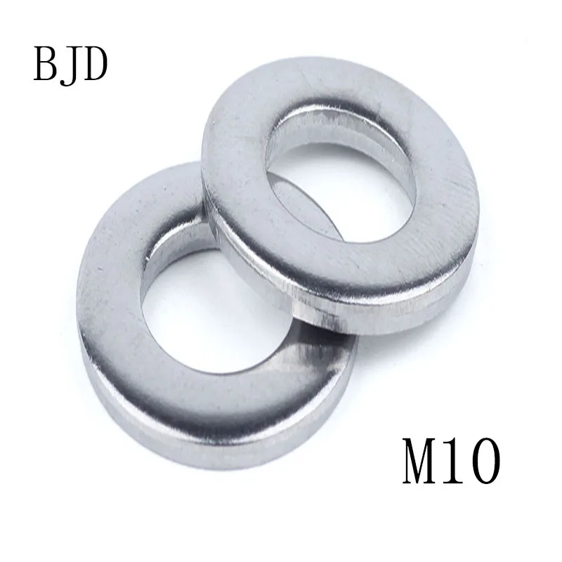 

100pcs GB848 304 M10*17.8*1.4mm Stainless steel flat washer small side flat washer M10 Small gasket for bolt flat washers