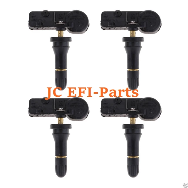 9L3T 1A180 AF SET 4 TPMS Sensor Tire Pressure Monitor System for Ford