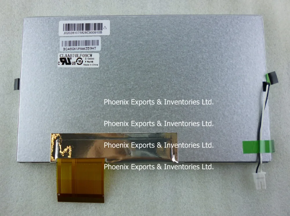 

CLAA070LF09CW 7" LCD Screen DISPLAY PANEL