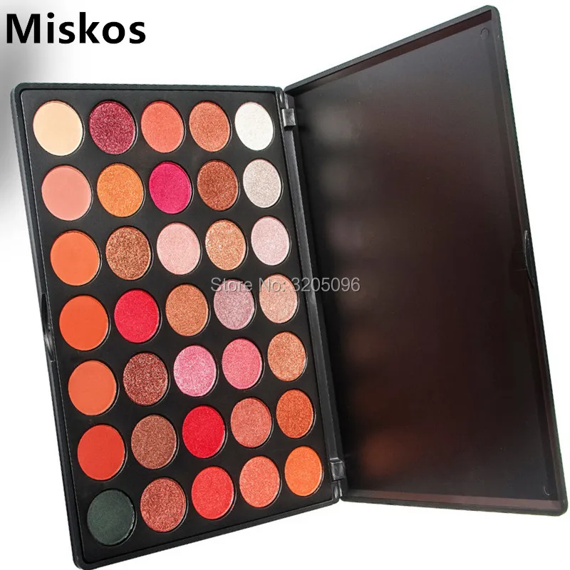 

35 Color Eyeshadow Palette Makeup Eye Shadow Palette Pigment Cosmetic Shimmer Eyeshadow Palet Maquiagem Profissional Completa