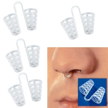 

1pc Anti Snoring Nose Clip Breathable Easy Sleep Snore Stopper Aid Nasal Dilators Device Congestion Aid No Strips Cones Dropship