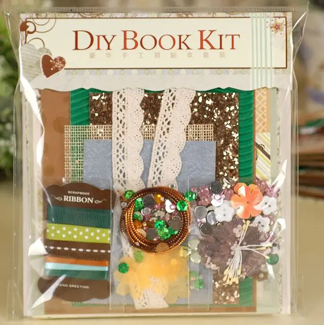 2016 Best Gift Complete Scrapbook Kit For Family/Friend/Kid, 8 Themes