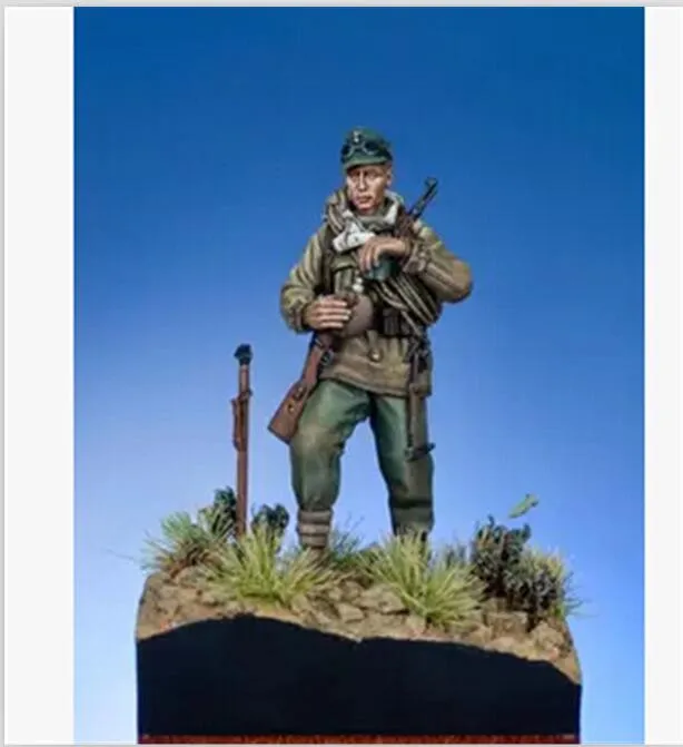 1/35 модельная фигурка из смолы комплект нераскрашенный Неокрашенный 34 | Игрушки и