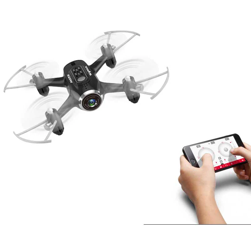 SYMA X22W Радиоуправляемый вертолет Квадрокоптер Дрон FPV Wi Fi передача в реальном