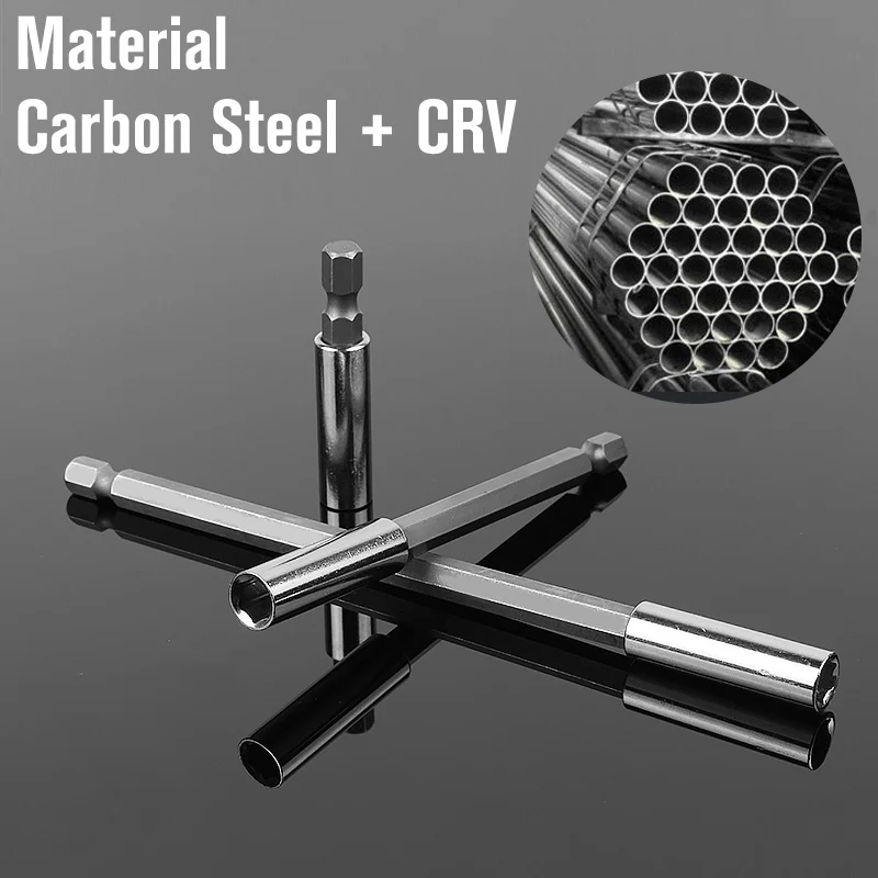 

1pcs 1/4 Hex rod Bit Tip Holder Qrecision Magnetic Screwdriver Extension Bit Set for Laptop Electric Screwdriver Extend Socket