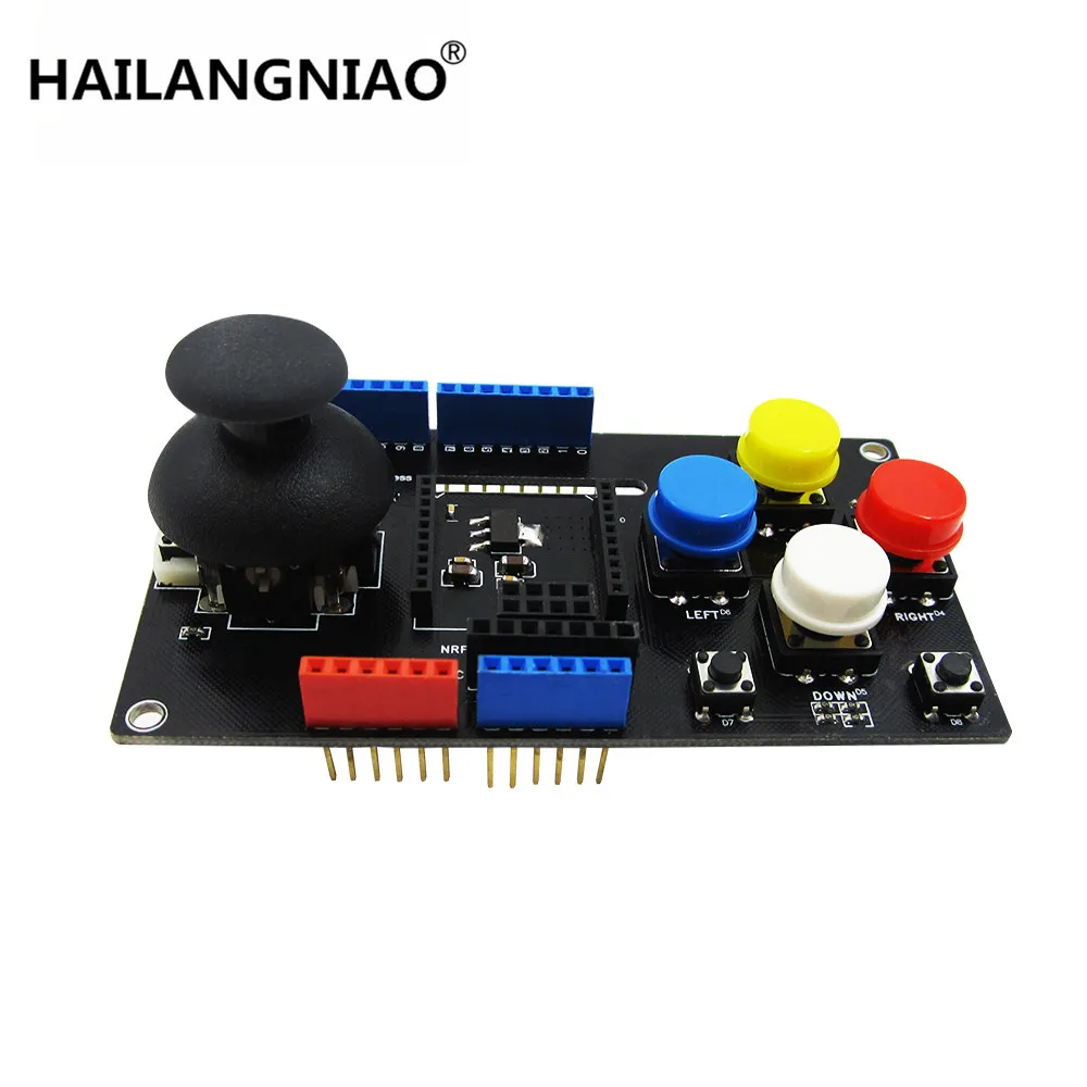 1pcs JoyStick Keypad Shield font b Gamepads b font nRF24L01 for Nok 5110 LCD I2C