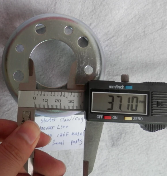 PULL START PULLY COG для YANMAR L100 дизельный бесплатная доставка стартер чашка коготь