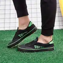 TOPONE футбольные бутсы низкая помощь мягкое дно дышащий холст кроссовки искусственным покрытием короткие ногтей Футбол обувь