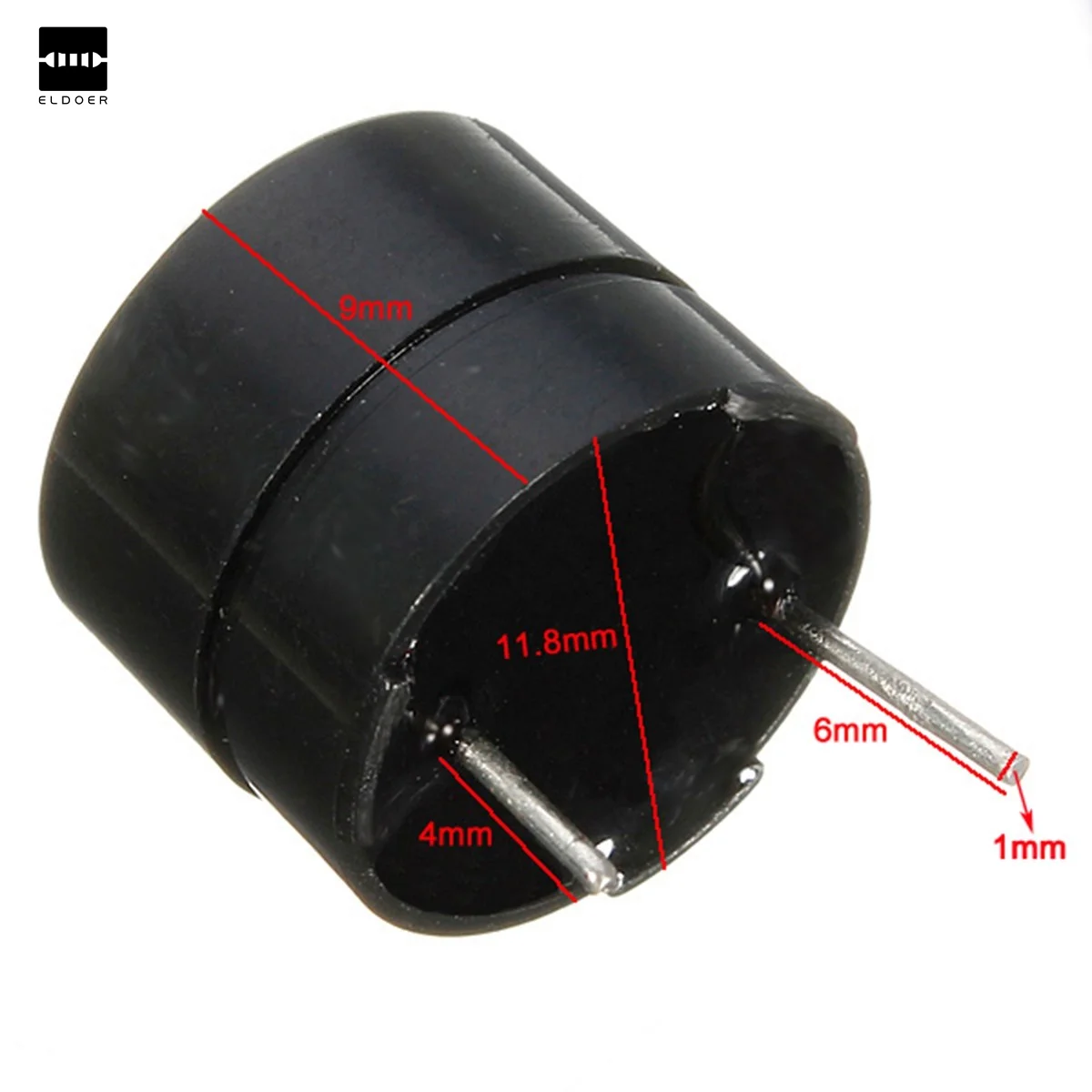 

5V Electromagnetic Active Buzzer Continuous Beep Continuously For RC Helicopter Multicopter Parts Acoustic Components