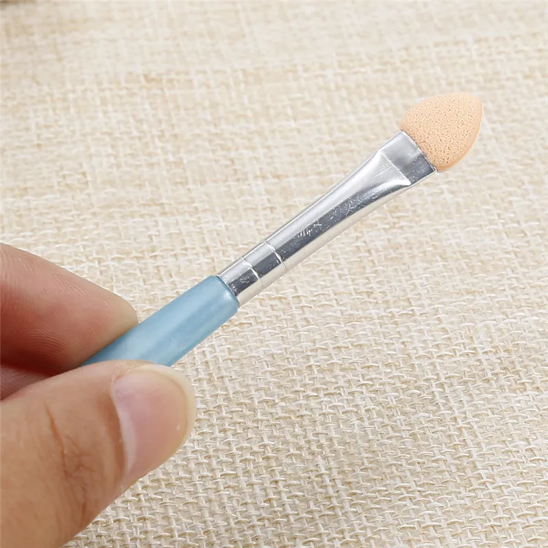 4Pcs 8cm Portable Eye Shadow Brush Sponge Stick Makeup Applicator Cosmetic Tool Latest Make Up Brushes Foundation Brush|Аппликатор