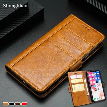 

Luxury Leather Wallet Case for Iphone 8 7 6 6S Plus X XS MAX XR Card Slots Holder Stand Magnetic 360 Flip Cover Coque