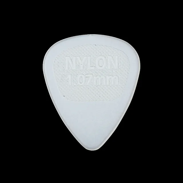 Dunlop Glow Nylon Guitar Picks Plectrum Mediator Guiar Parts Accessory for Acoustic Electric Guitarra Ukulele Guitar Pick 1.07mm 1 piece