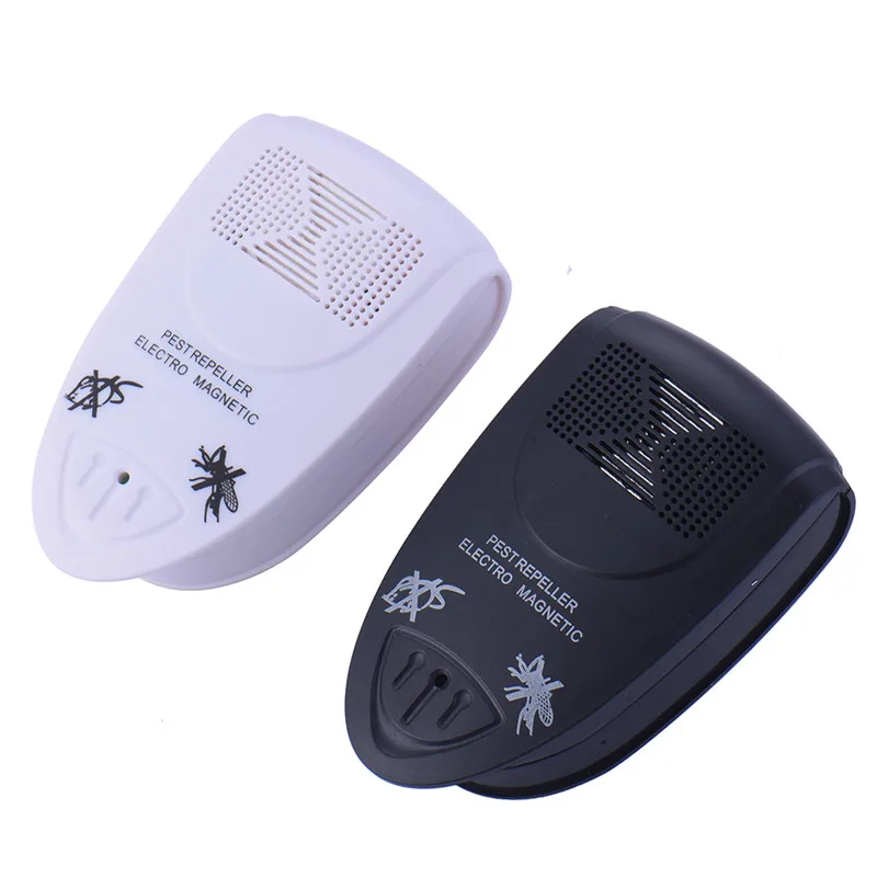 

Electronic Ultrasonic Rat Mouse Repellent Anti Mosquito Repeller killer Rodent Pest Bug Reject Mole mice EU Plug Black White