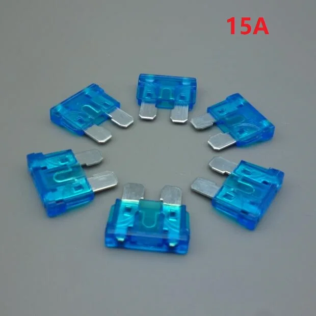 Shhworldsea Medium Car Blade Fuses Assortment Standard Fuse 1A 2A 3A 5A 7.5A 10A 15A 20A 25A 30A 35A 40A Auto Car Truck