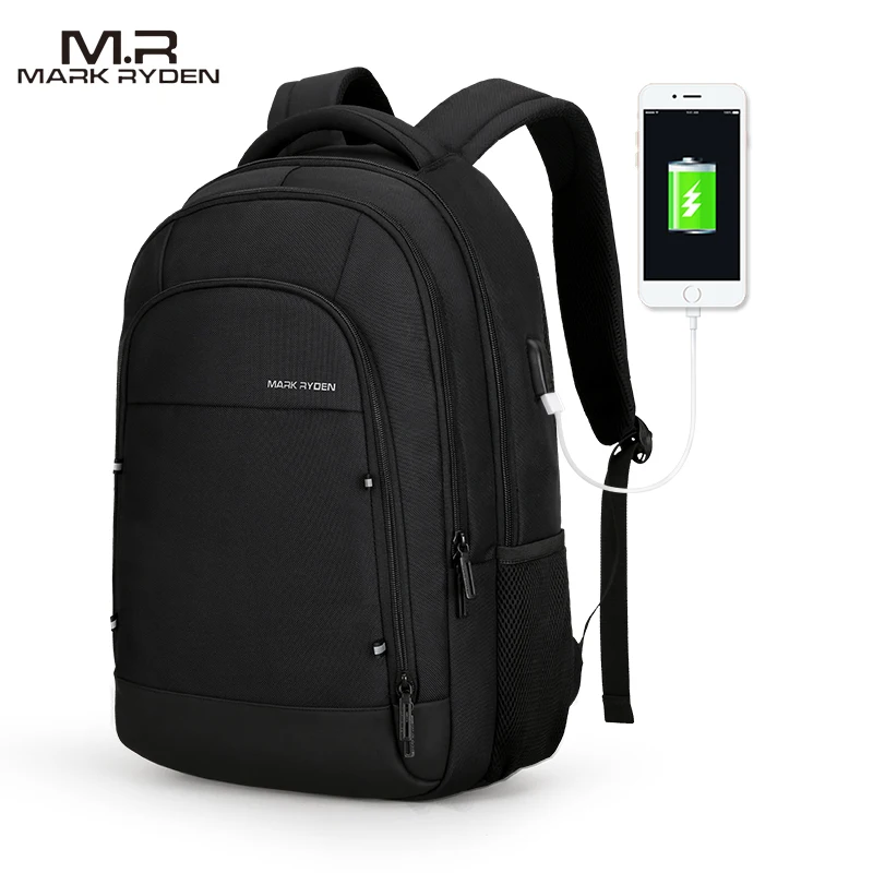 

Mark Ryden Men's Multifunctional Backpack USB Refill Fit 15.6 inch Laptop Backpacks Sport For Men Mochila Travel Bag