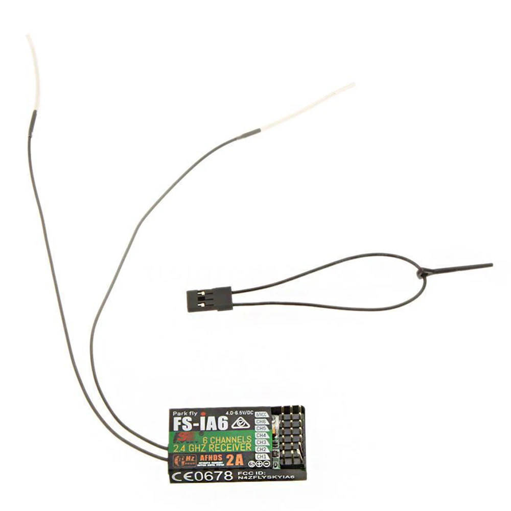 

Flysky 2pcs 2.4G FS-iA6 6CH Receiver Antenna Compatible Flysky i4 i6 i10