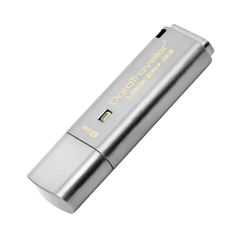 Kingston USB флеш-накопитель, флеш-накопитель, 8 ГБ, 16 ГБ, 32 ГБ, 64 ГБ, USB 3,0, металлический персональный, безопасный, usb накопитель, запоминающая карта, usb флеш-накопитель