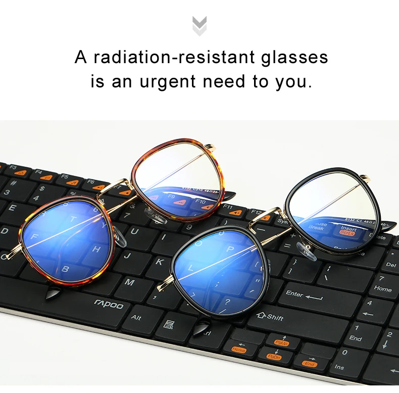 VCKA, женские компьютерные очки с прозрачными линзами, оптические очки, защитные очки, мужские, брендовые, анти-синий светильник, оправа для очков TR90