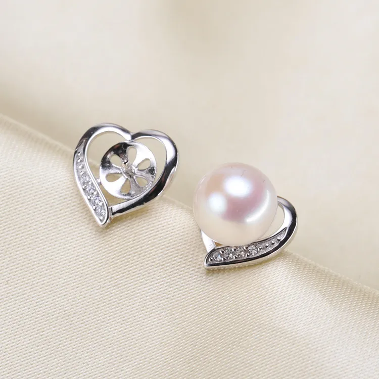 

Pearl Earrings Mountings, Fashionable Earrings Findings, Earrings Settings Jewelry Parts Fittings Drop Earrings Accessories