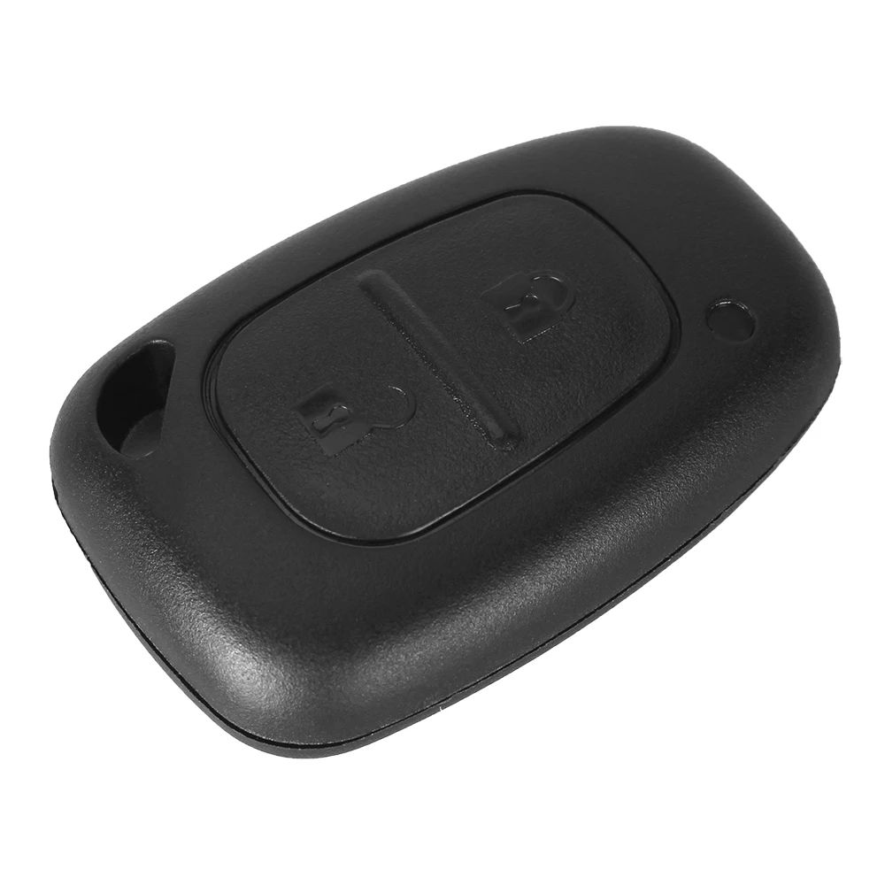 KEYYOU 2 кнопки дистанционного ключа автомобиля оболочка Крышка Брелок чехол для Vauxhall/Opel Vivaro/Renault Movano Trafic Renault Kangoo без лезвия