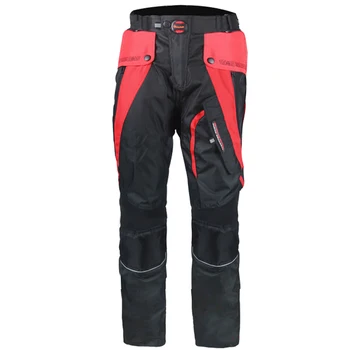 

Motorcycle Waterproof Pants Men Winter Racing motorbike pants Knight moto motocross Trousers with CE protector Extra Large Size