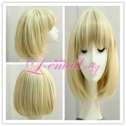 

Free Shipping 30cm short #613/27 straight lady's sexy BOB fashion hair cosplay wig CB43