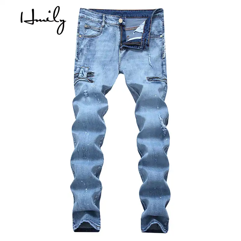 youth biker jeans