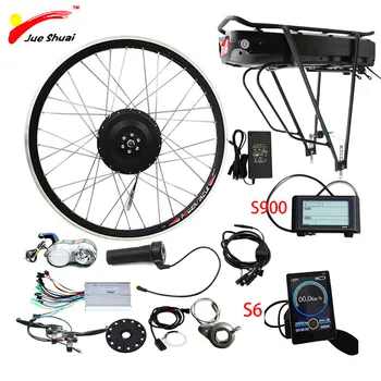 

48V500W Electric Bike Conversion Kit with 48V16AH Battery for 26" 700C(28") Motor Wheel Electric Wheel ebike bicicleta eléctrica