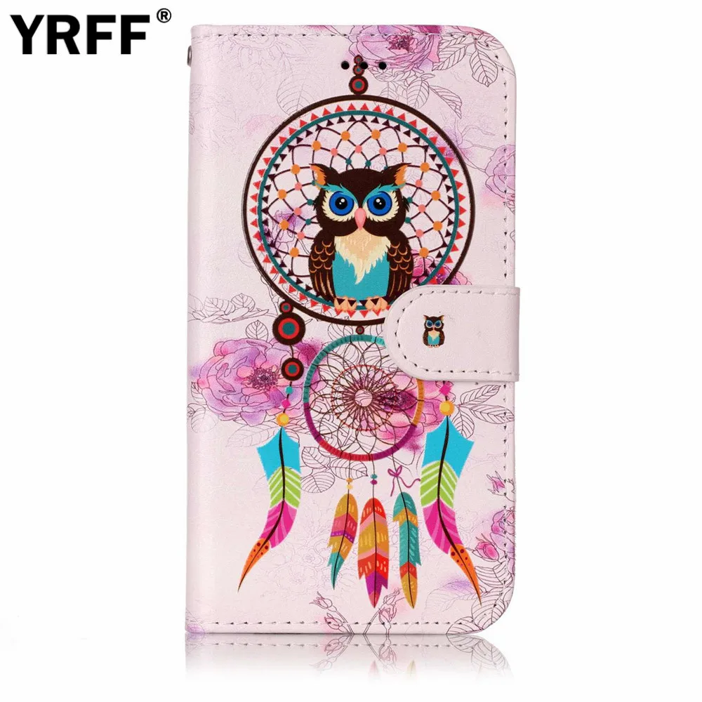 Кожаный чехол для samsung galaxy A5 2017 A3 Лев Сова Волк тигр PU Печать флип J3 2016 J2 Prime|cover for