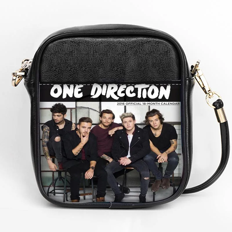 

Custom one direction fashion Sling Bag Women Sling Shoulder Bags Leather Mini Girls Tote Party Bag DIY Sling Bag