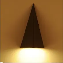 9 Вт светодиодный водонепроницаемый садовый светильник, наружный настенный светильник IP54, настенный светильник, пыленепроницаемый настенный светильник для балкона, коридора, бра