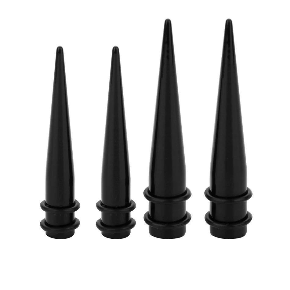 Tunnel In Carne Di Vite Acrilica - 2 Paia, Gioielli Italia - Foto 2