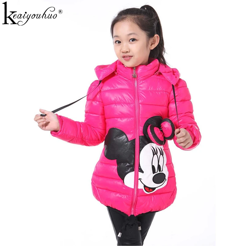 Meilleur Filles veste mode automne hiver chaud Jackes pour filles manteaux vêtements d extérieur pour enfant Cartoon haute qualité doudoune pour enfants vêtements