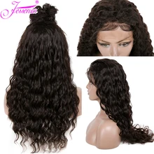 Brazilian Water Wave 13*4 Lace Frontal Human Hair Wigs With Baby Hair PrePlucked For Black Women Brazilian Lace Wigs