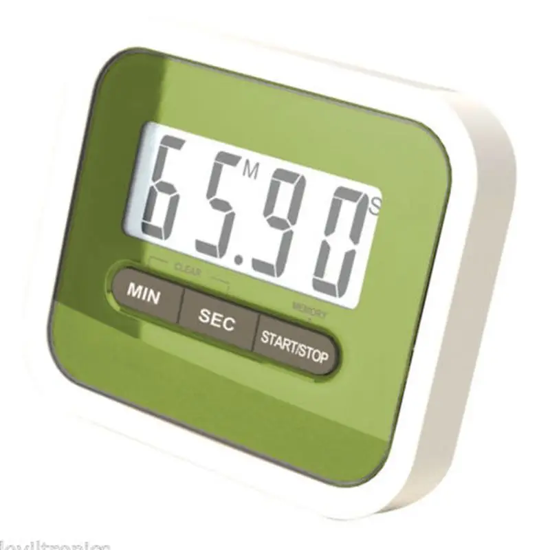 

5Colors Large Multifunction LCD Kitchen Cooking Timer Count-Down Up Clock Loud Alarm Magnetic Brand New